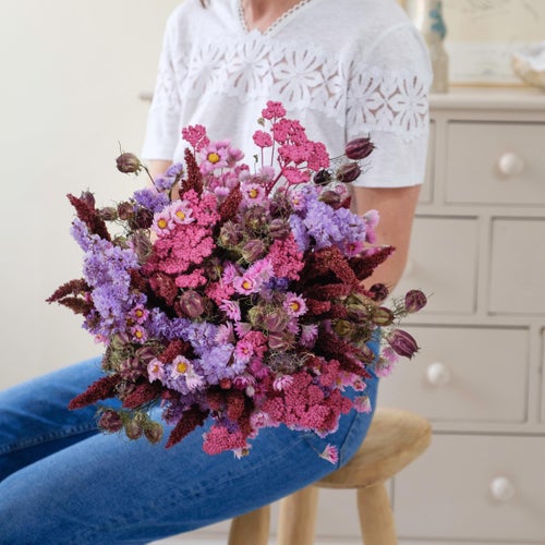 Originale og dekorative ideer til wellness med brug af tørrede blomster